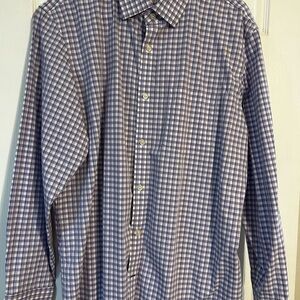 Men's Purple Checkered Shirt